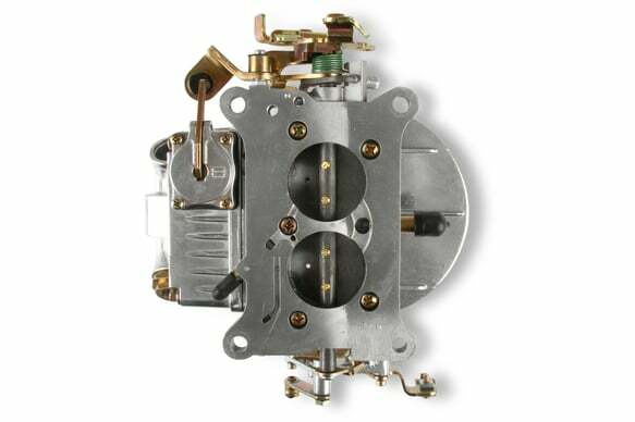 Holley 500 CFM PERFORMANCE 2BBL CARBURETOR Manual Choke Shiny Finish # 0-4412S