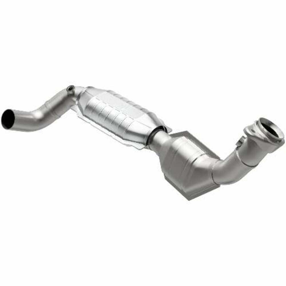 MagnaFlow direct-fit catalytic converter for 2000-2003 Ford F-150 5.4L driver side stainless steel CARB compliant OBDII 51324