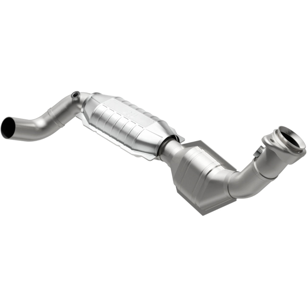 MagnaFlow direct-fit catalytic converter for 2000-2003 Ford F-150 5.4L driver side stainless steel CARB compliant OBDII 51324