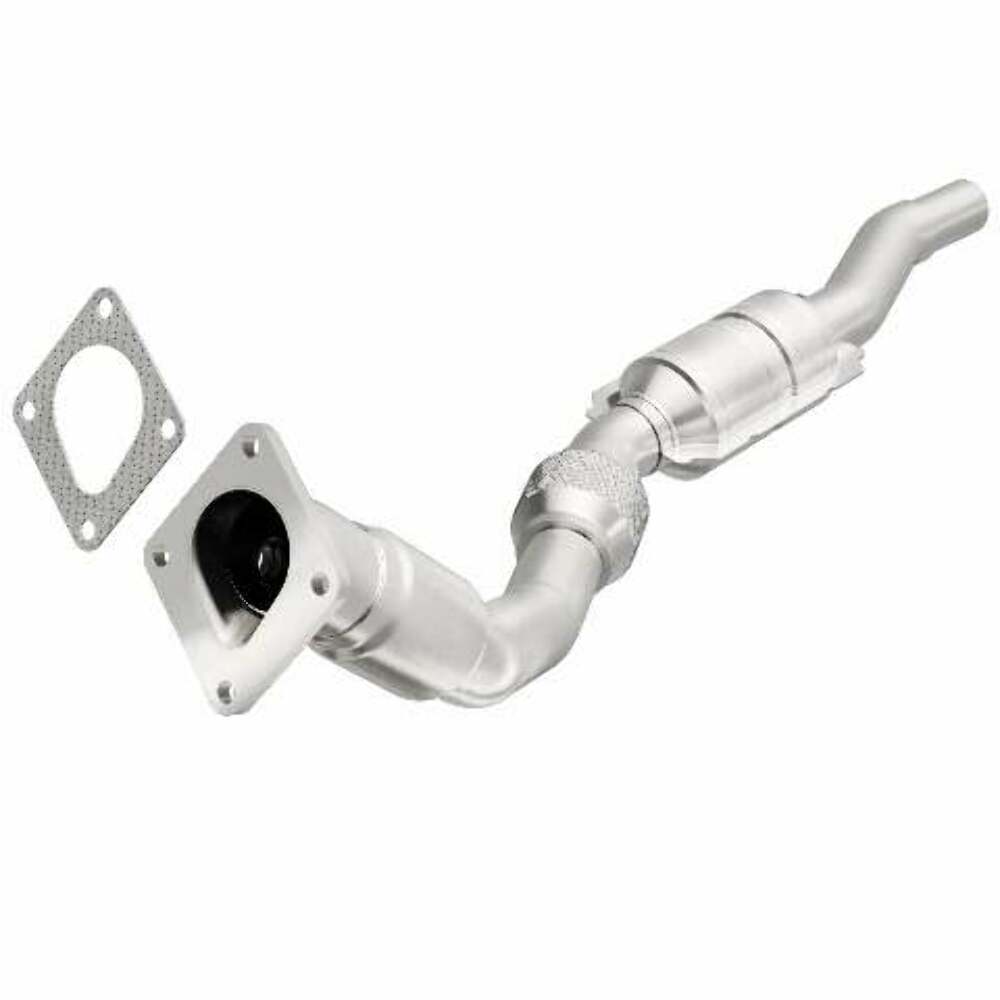 MagnaFlow direct-fit catalytic converter for 2000-2002 Audi 2.7L stainless steel CARB compliant OBDII 49893