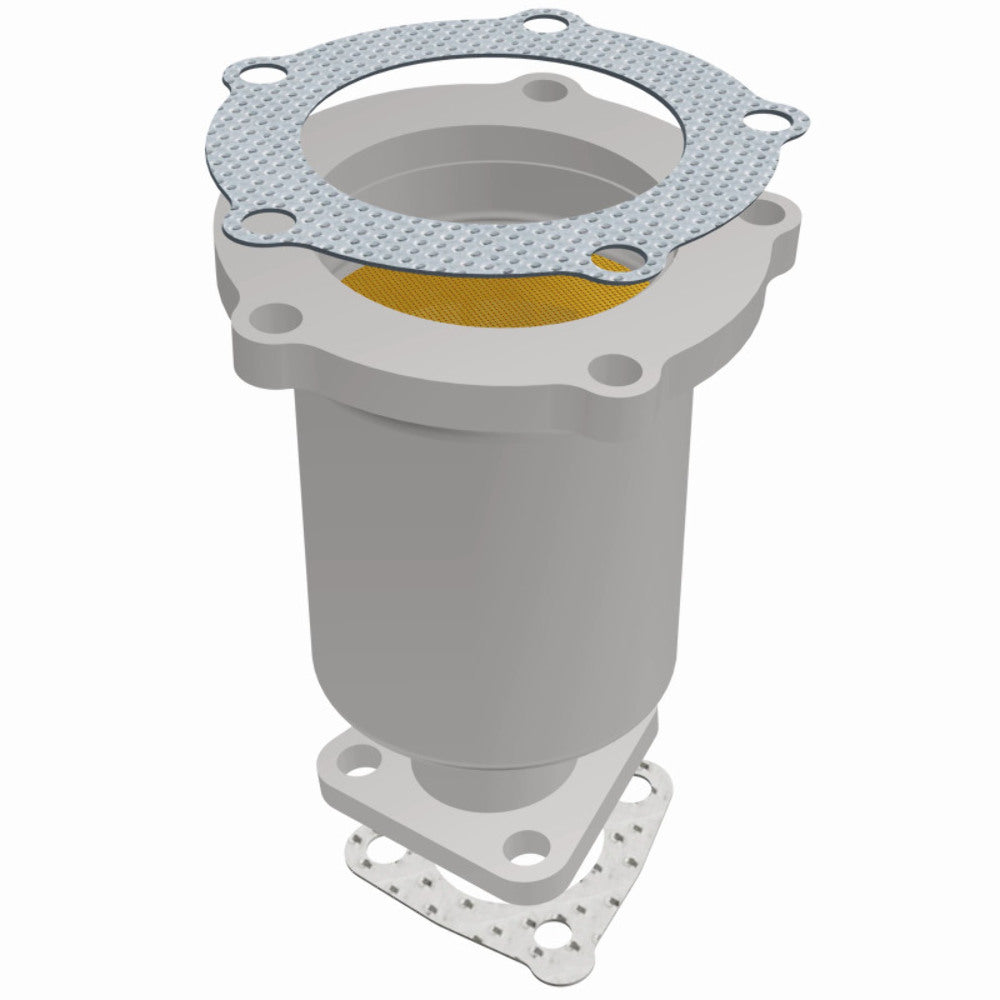 MagnaFlow direct-fit catalytic converter for 2000-2002 Mazda 2.0L stainless steel CARB compliant 454002