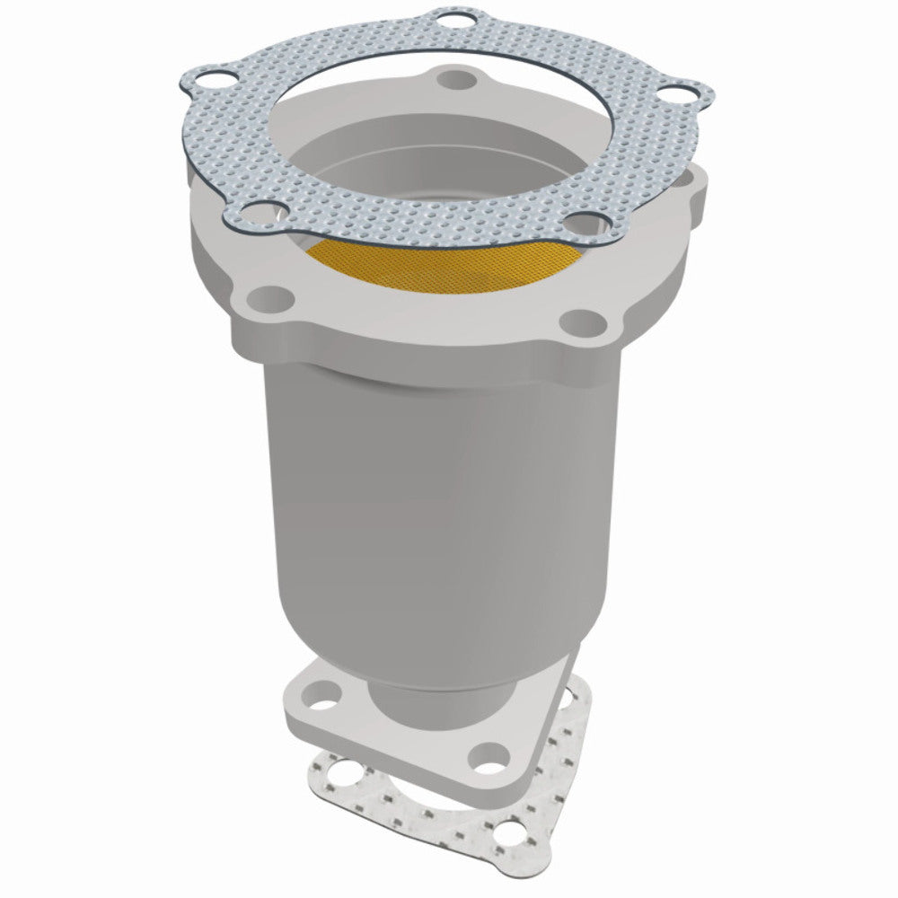 MagnaFlow direct-fit catalytic converter for 2000-2002 Mazda 2.0L stainless steel CARB compliant 454002