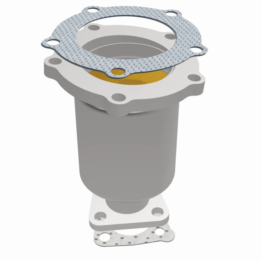 MagnaFlow direct-fit catalytic converter for 2000-2002 Mazda 2.0L stainless steel CARB compliant OBDII 49299