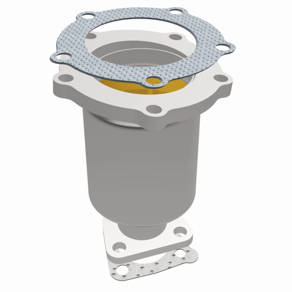 MagnaFlow direct-fit catalytic converter for 2000-2002 Mazda 2.0L stainless steel CARB compliant OBDII 49299