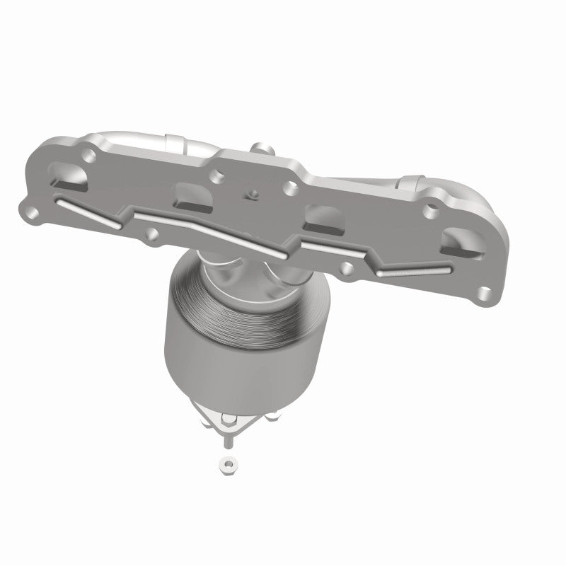MagnaFlow direct-fit catalytic converter fits 2000-2002 Saturn SL1, Saturn SL, and additional vehicles. Hardware is included to eliminate the hassle of working with corroded factor
