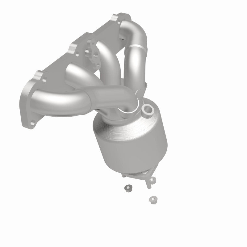 MagnaFlow direct-fit catalytic converter fits 2000-2002 Saturn SL1, Saturn SL, and additional vehicles. Hardware is included to eliminate the hassle of working with corroded factor