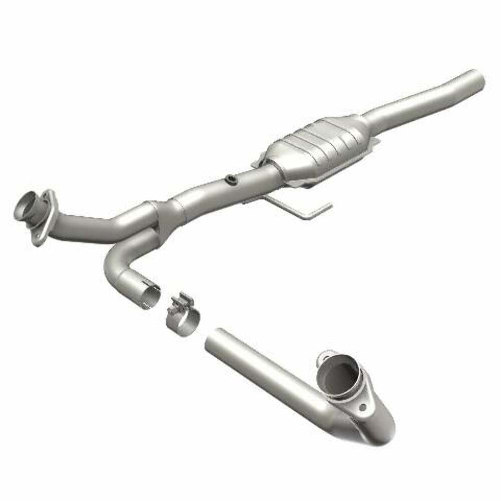 MagnaFlow direct-fit catalytic converter for 2000-2003 Dodge 3.9 inch inlet/outlet stainless steel CARB compliant OBDII 51874