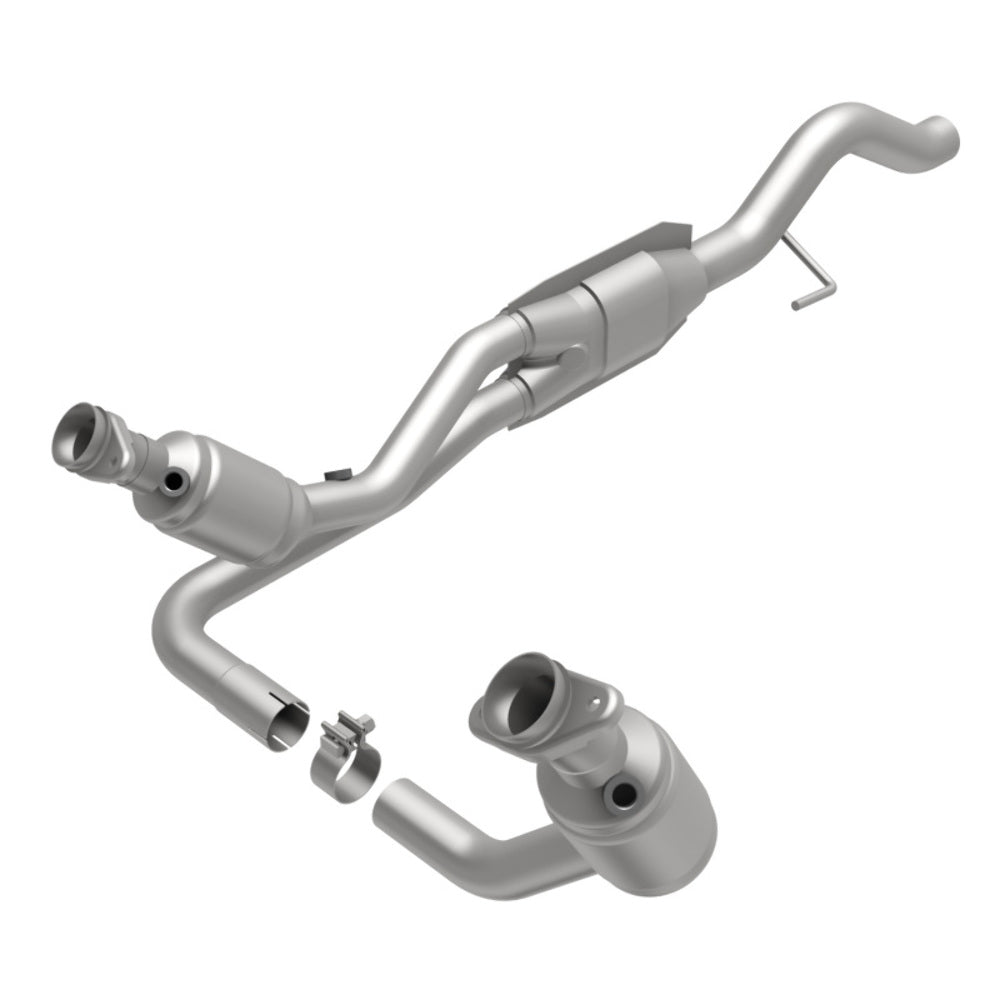MagnaFlow direct-fit catalytic converter for 2000-2003 Dodge 4.7L stainless steel CARB compliant 447244