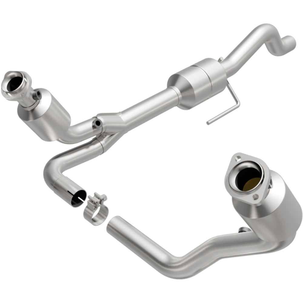MagnaFlow direct-fit catalytic converter for 2000-2003 Dodge 4.7L stainless steel CARB compliant OBDII 51338