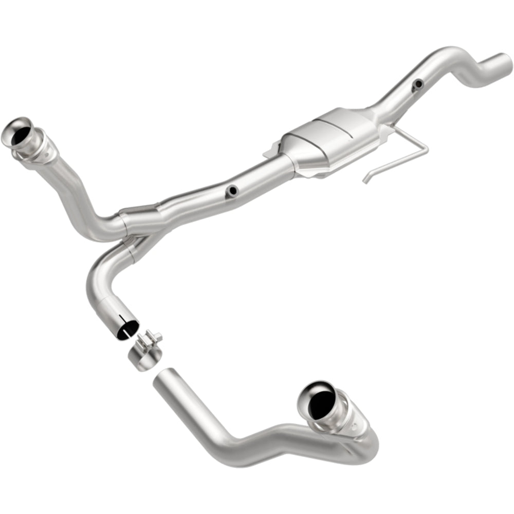 MagnaFlow direct-fit catalytic converter fits 2000-2003 Dodge Durango 4.7L and 2000-2003 Durango 4WD stainless steel CARB compliant OBDII 49472