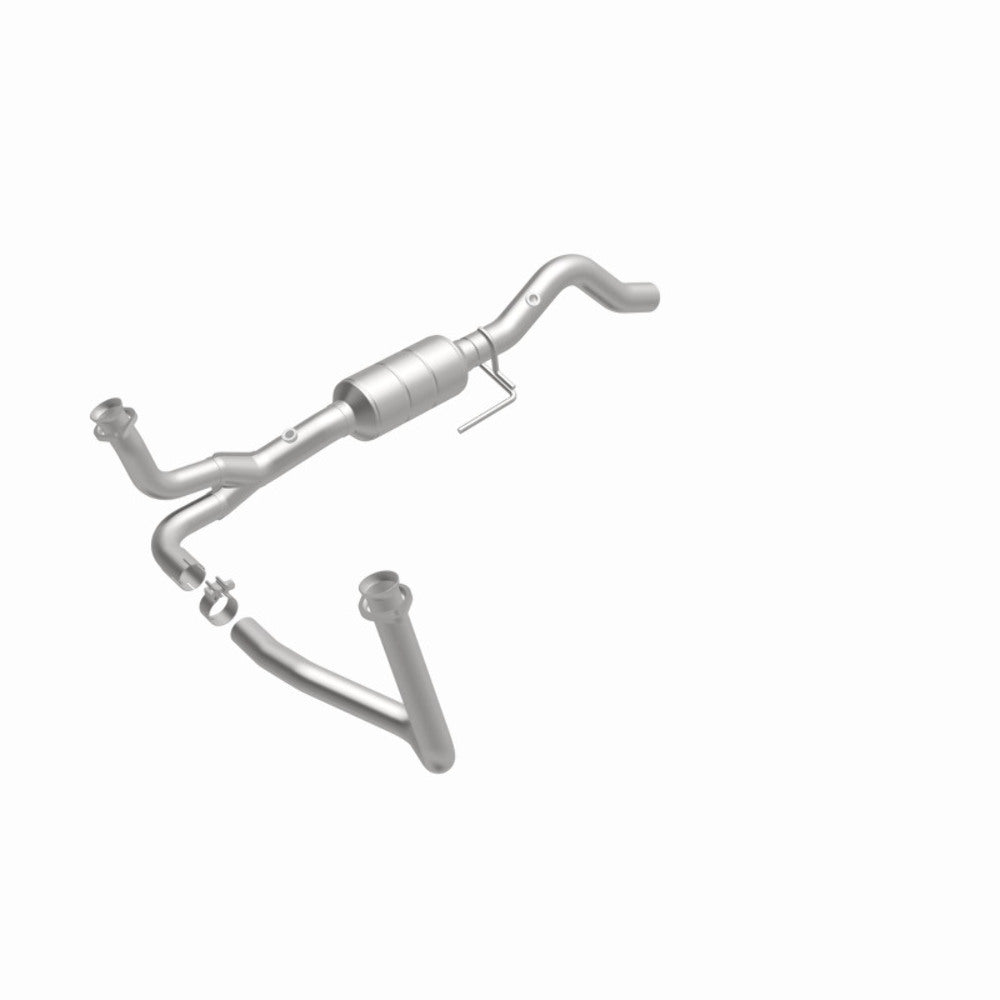 MagnaFlow direct-fit catalytic converter fits 2000 Dodge Durango 5.2L and 2000-2003 Dodge Durango 5.9L stainless steel CARB compliant OBDII 49473