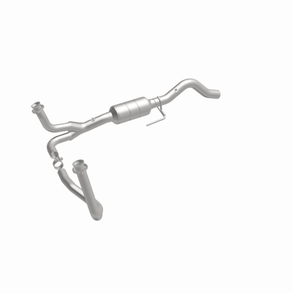 MagnaFlow direct-fit catalytic converter fits 2000 Dodge Durango 5.2L and 2000-2003 Dodge Durango 5.9L stainless steel CARB compliant OBDII 49473