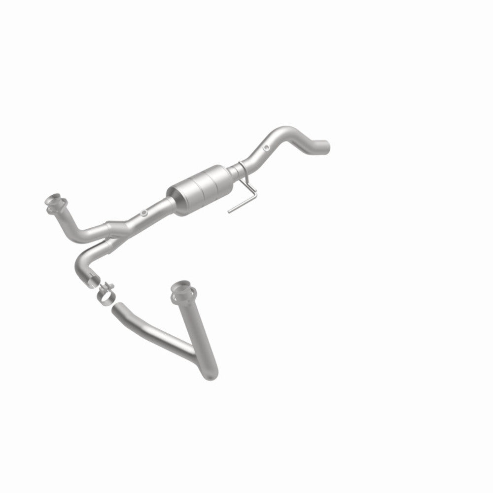 MagnaFlow direct-fit catalytic converter fits 2000 Dodge Durango 5.2L and 2000-2003 Dodge Durango 5.9L stainless steel CARB compliant OBDII 49473