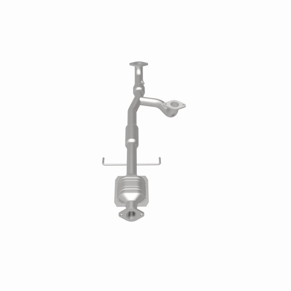 MagnaFlow direct-fit catalytic converter fits 2000-2005 Mitsubishi Eclipse, 2001-2005 Dodge Stratus, and more, this and 2000-2003 Galant 3L rr stainless steel CARB compliant OBDII