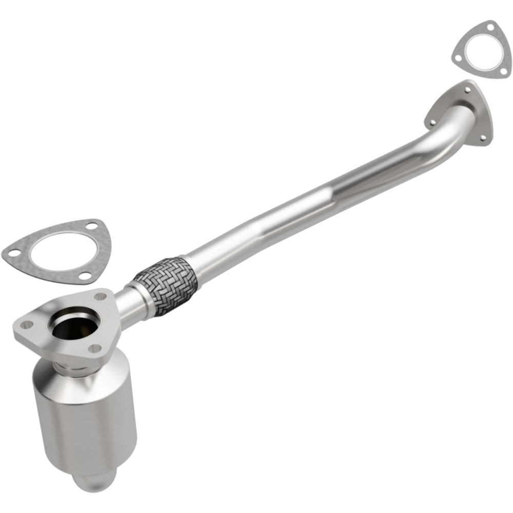 MagnaFlow direct-fit catalytic converter fits 2001-2005 Saturn L300, 2001-2003 Saturn LW300, and additional vehicles. Avoid potential exhaust leaks by using the included gaskets to