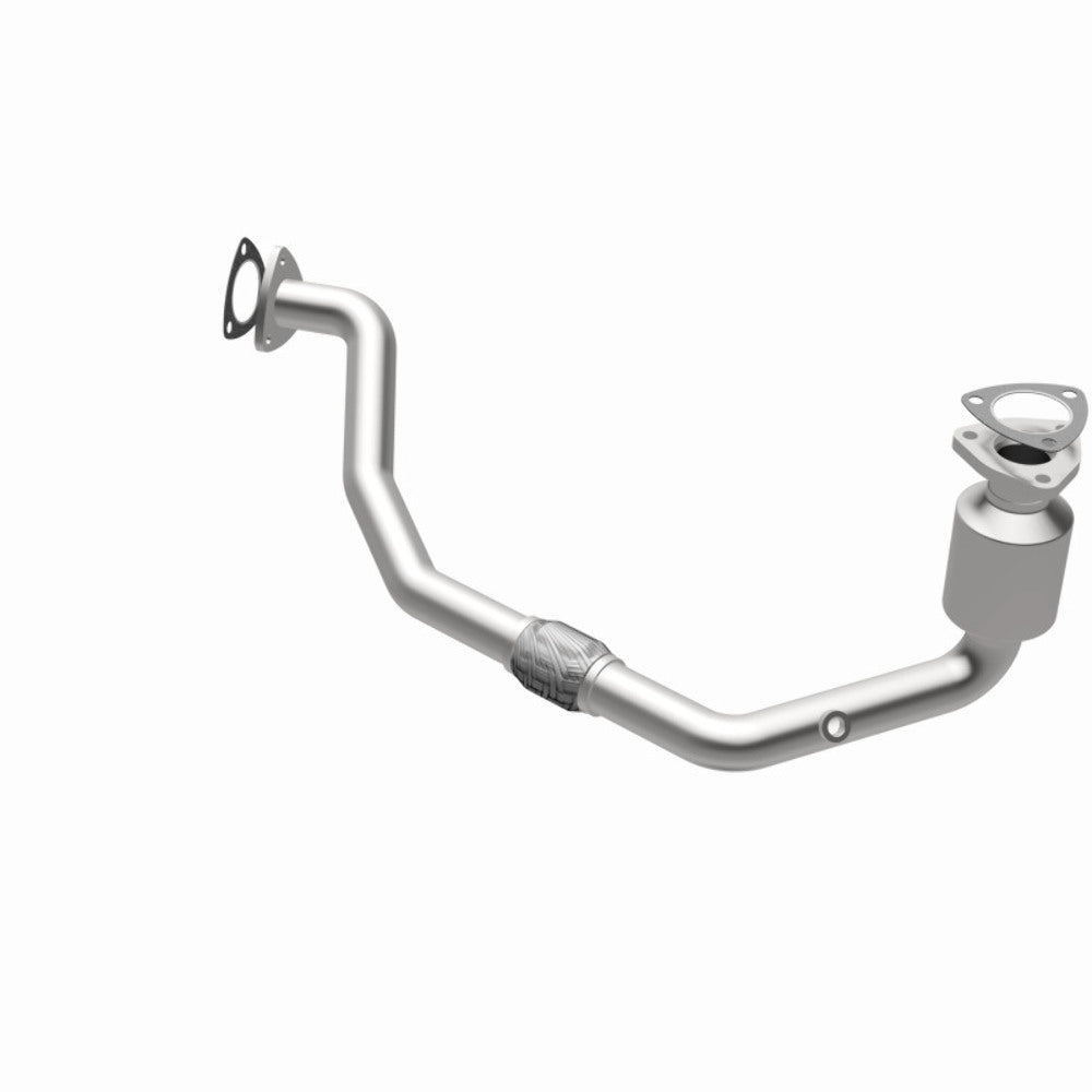 MagnaFlow direct-fit catalytic converter fits 2001-2003 Saturn L300, Saturn LW300, and additional vehicles. Avoid potential exhaust leaks by using the included gaskets to get a pro