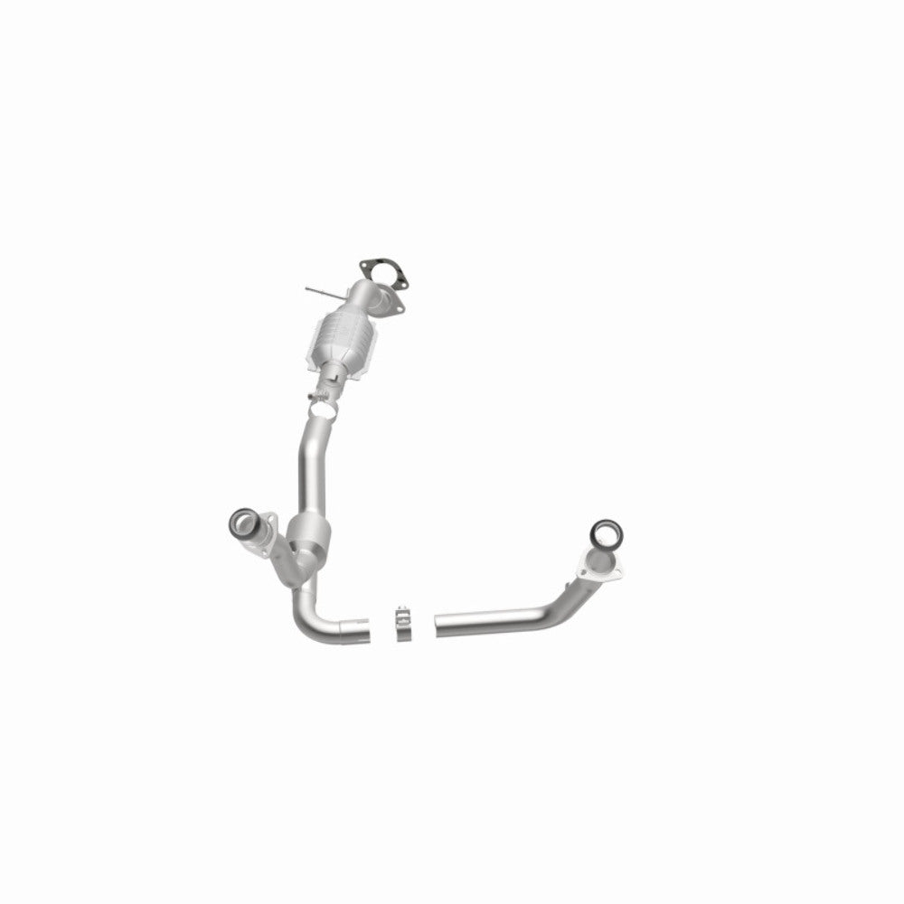 MagnaFlow direct-fit catalytic converter fits 2000-2005 Chevrolet Blazer and 2000-2001 GMC Jimmy, this and 2000-2004 GM Blazer stainless steel CARB compliant OBDII 49109