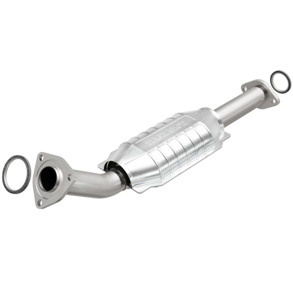 MagnaFlow direct-fit catalytic converter for 2003-2005 Toyota Tundra 4.7L passenger side stainless steel Federal EPA compliant OBDII 24406
