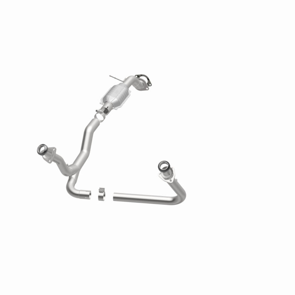 MagnaFlow direct-fit catalytic converter fits 2003-2004 Chevrolet GM S10, 2003-2005 Chevrolet Blazer, and additional vehicles and 2000-2005 GM Blazer 4WD 4.3L stainless steel CARB