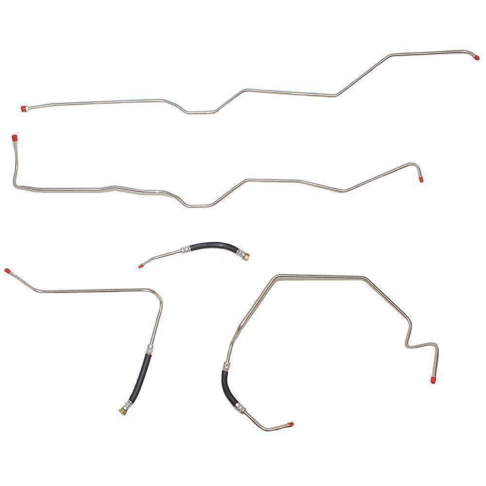 Transmission Cooler Lines for 2000-2007 Chevy Truck & SUV stainless steel