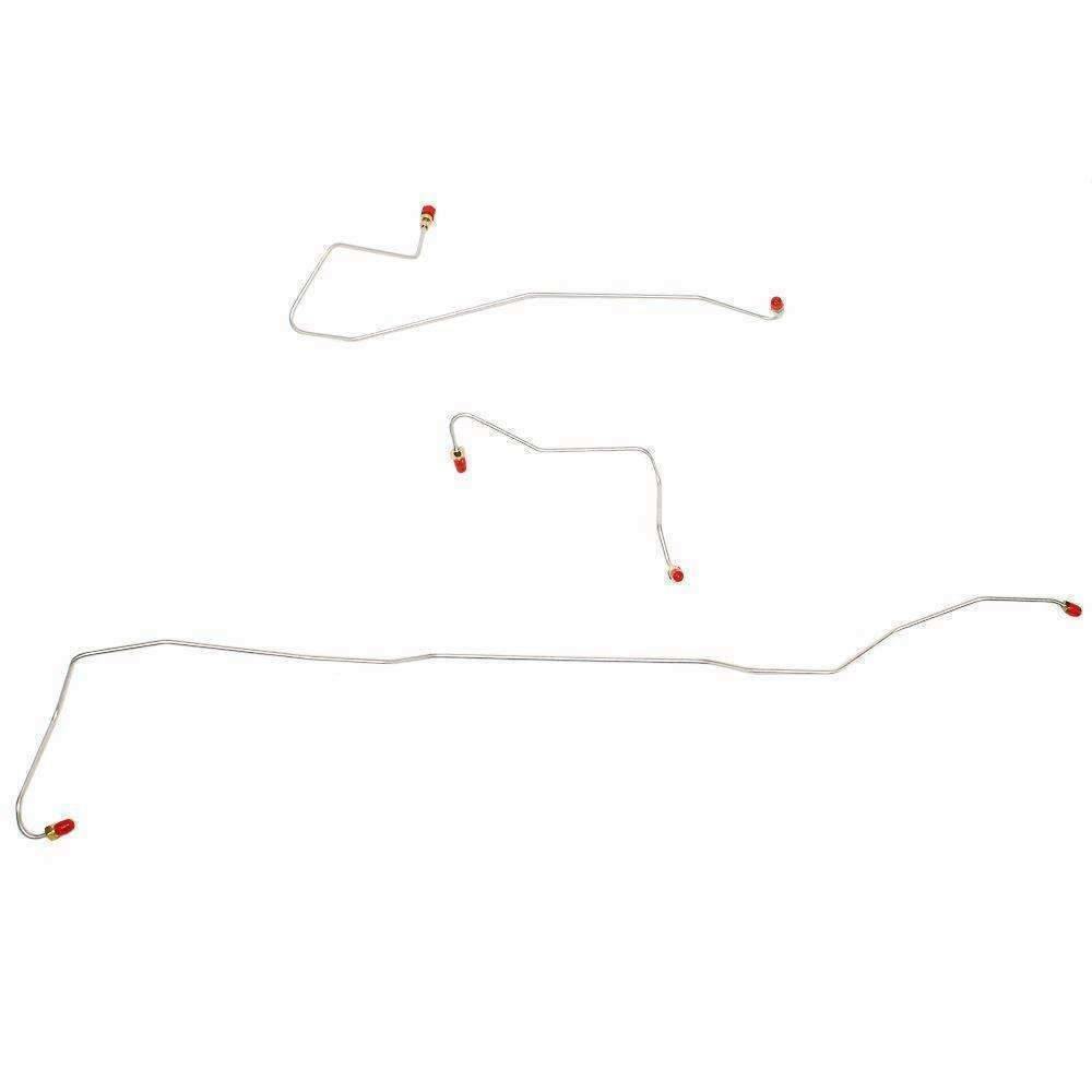 Brake Line Kit for 2013 00-07 Ford Taurus Rear Axle ABS steel