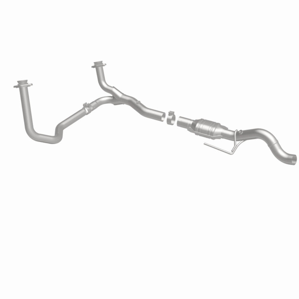 MagnaFlow direct-fit catalytic converter fits 2000-2003 Dodge Dakota 5.9L and 2000-2003 Dodge Dakota 3.9L stainless steel CARB compliant OBDII 49111