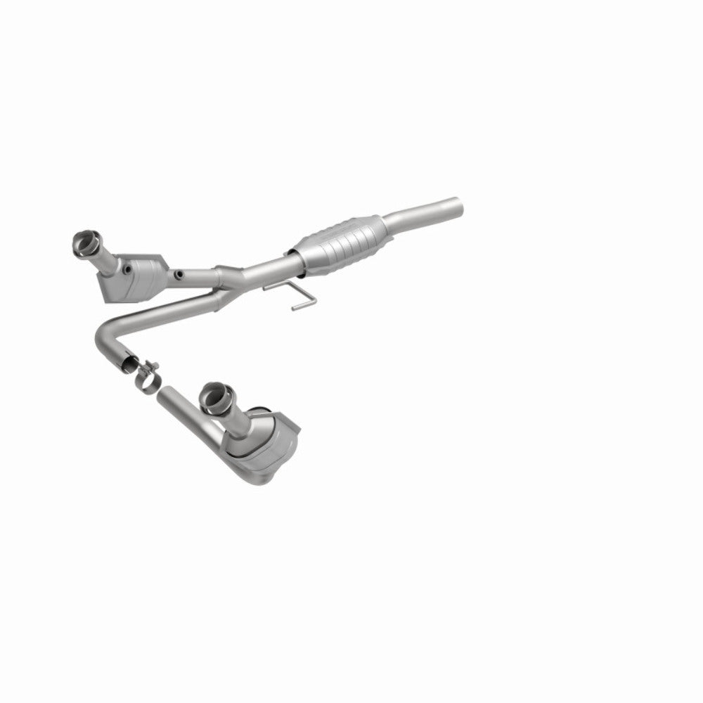 MagnaFlow direct-fit catalytic converter fits 2000-2003 Dodge Dakota 3.9L and 00 Dodge Dakota 3.9L 2wd 3.9L stainless steel CARB compliant OBDII 51392