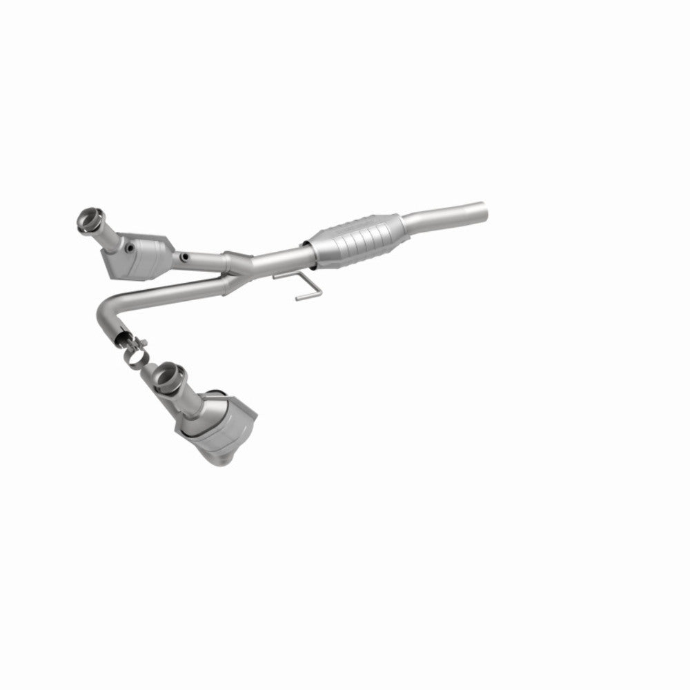 MagnaFlow direct-fit catalytic converter fits 2000-2003 Dodge Dakota 3.9L and 00 Dodge Dakota 3.9L 2wd 3.9L stainless steel CARB compliant OBDII 51392