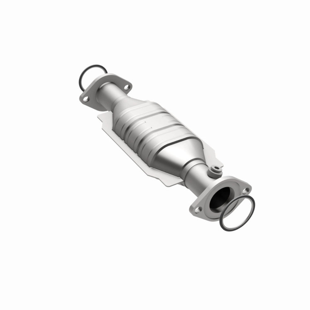 MagnaFlow direct-fit catalytic converter fits 00 Mazda 626 2.5L CA 2.5L stainless steel CARB compliant 441024