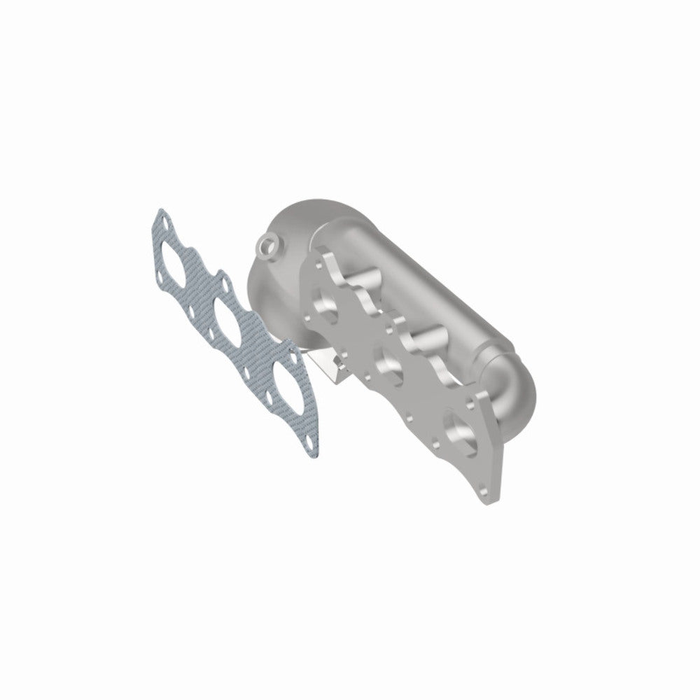 MagnaFlow direct-fit catalytic converter fits 2001-2004 Chevrolet Tracker, 1999-2005 Suzuki Grand Vitara, and more, this and 00 Suzuki Grand Vitara 2.5L stainless steel CARB compli