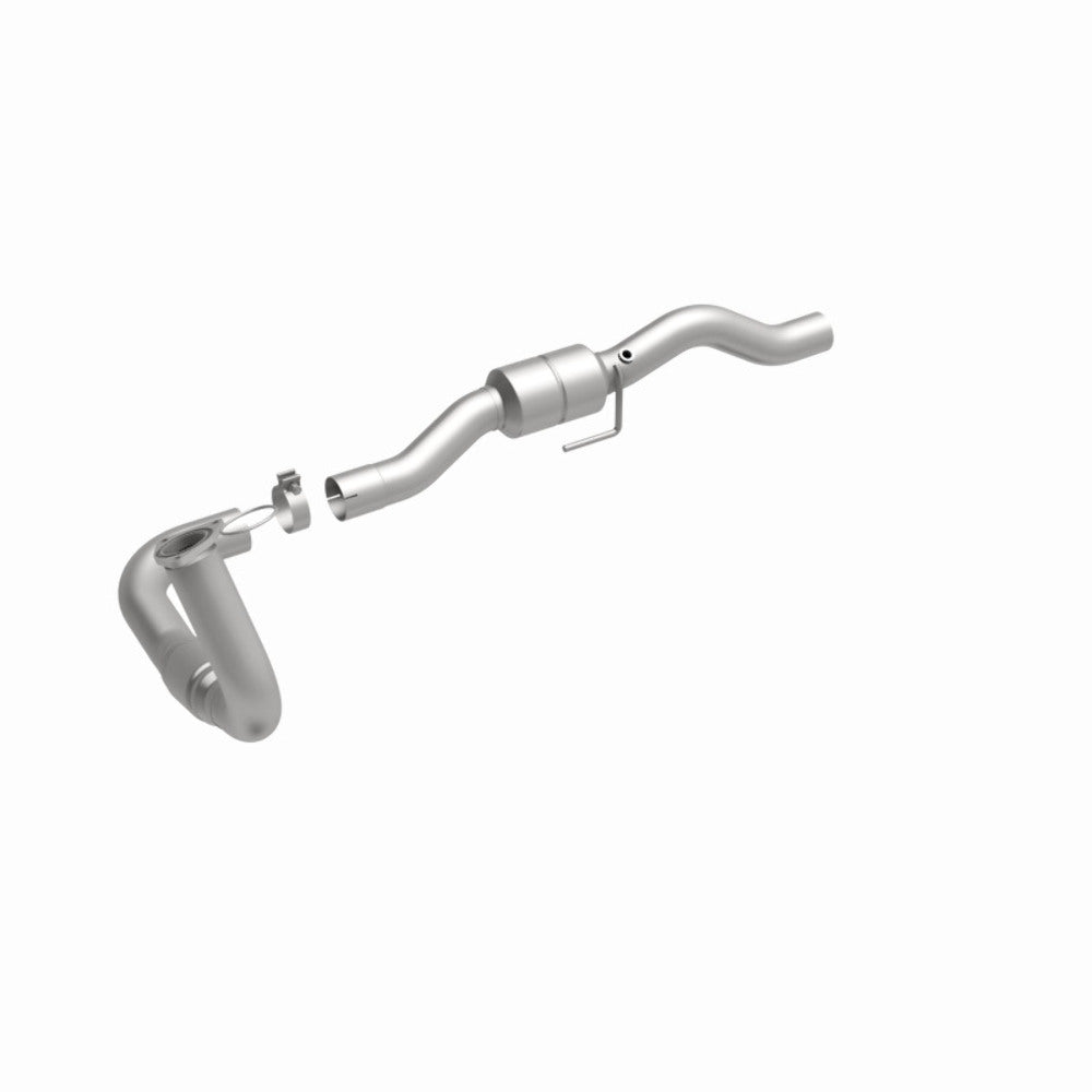 MagnaFlow direct-fit catalytic converter fits 2001-2002 Chevrolet Silverado 2500 HD and GMC Sierra 2500 HD and 2001-2002 2500HD 8.1 driver side driver side stainless steel CARB com