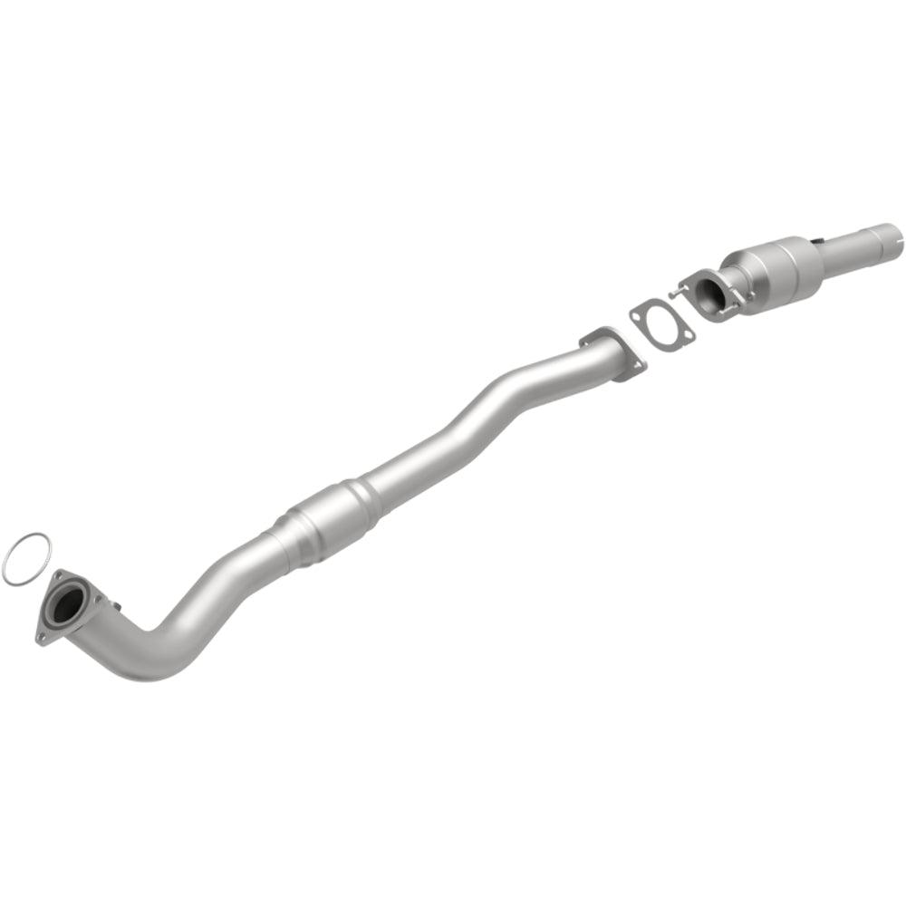 MagnaFlow direct-fit catalytic converter fits 2002 Chevrolet Silverado 2500 HD and 2002 GMC Sierra 2500 HD. Hardware is included to eliminate the hassle of working with corroded fa