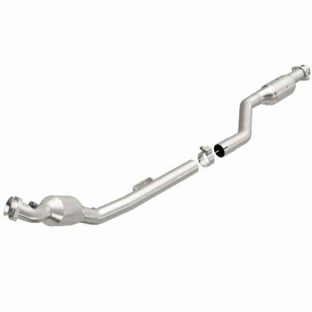 MagnaFlow direct-fit catalytic converter fits 2001-2002 Merc E430 driver side CA driver side stainless steel CARB compliant 454032