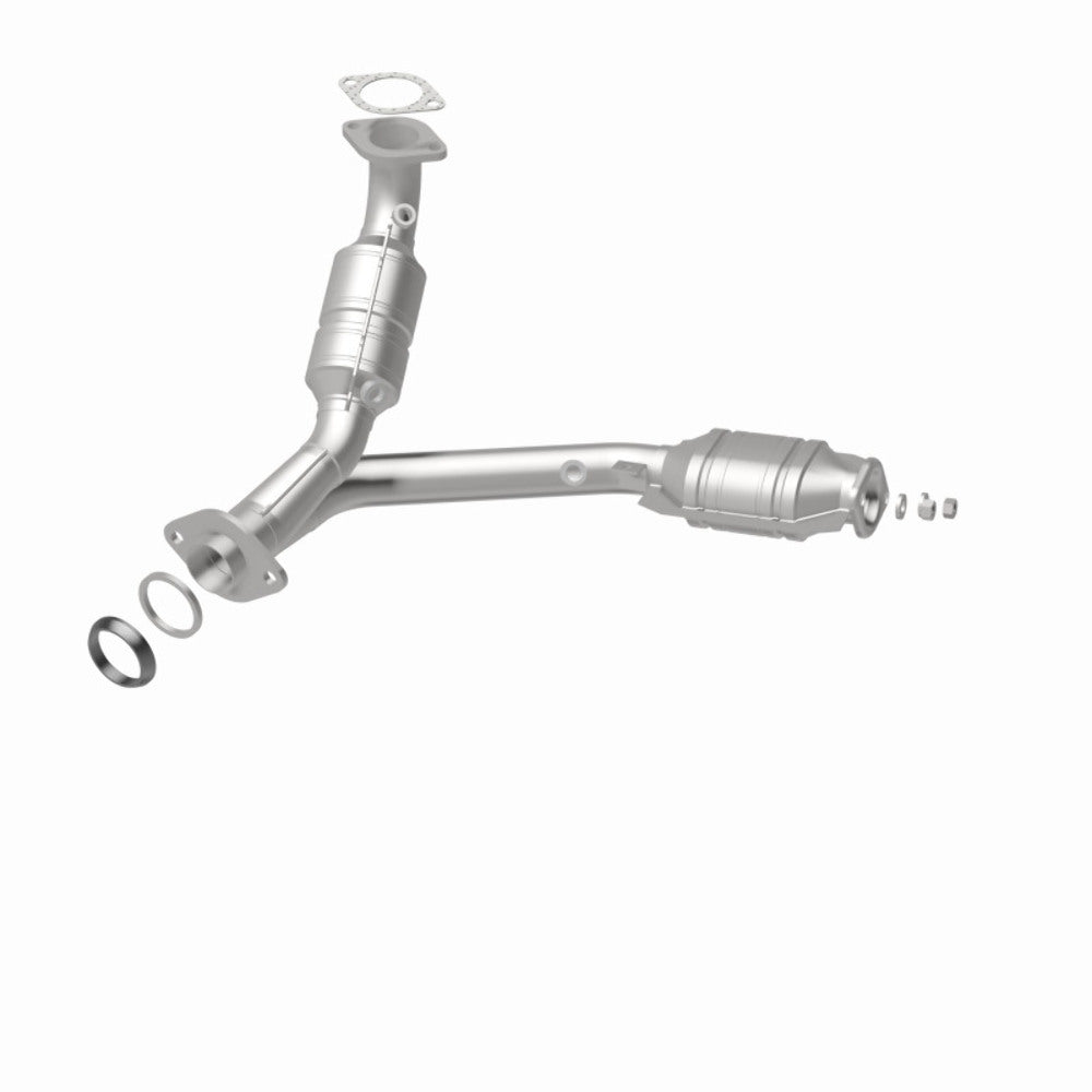 MagnaFlow direct-fit catalytic converter fits 2001-2002 Mitsu Montero 3.5L stainless steel Federal EPA compliant OBDII 24233