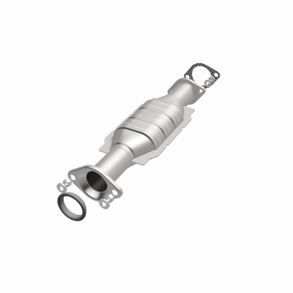 MagnaFlow direct-fit catalytic converter fits 2001-2002 Montero 3.5L Rear 3.5L stainless steel CARB compliant 24239