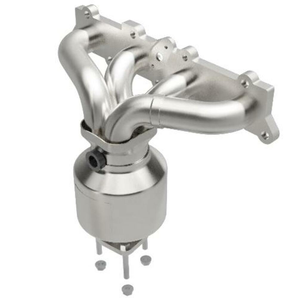 MagnaFlow direct-fit catalytic converter fits 1999-2002 Saturn SL2, Saturn SC2, and additional vehicles. Hardware is included to eliminate the hassle of working with corroded facto