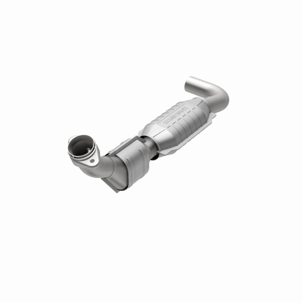 MagnaFlow direct-fit catalytic converter for 2001-2003 Ford F-150 driver side 5.4 inch inlet/outlet stainless steel CARB compliant OBDII 49621