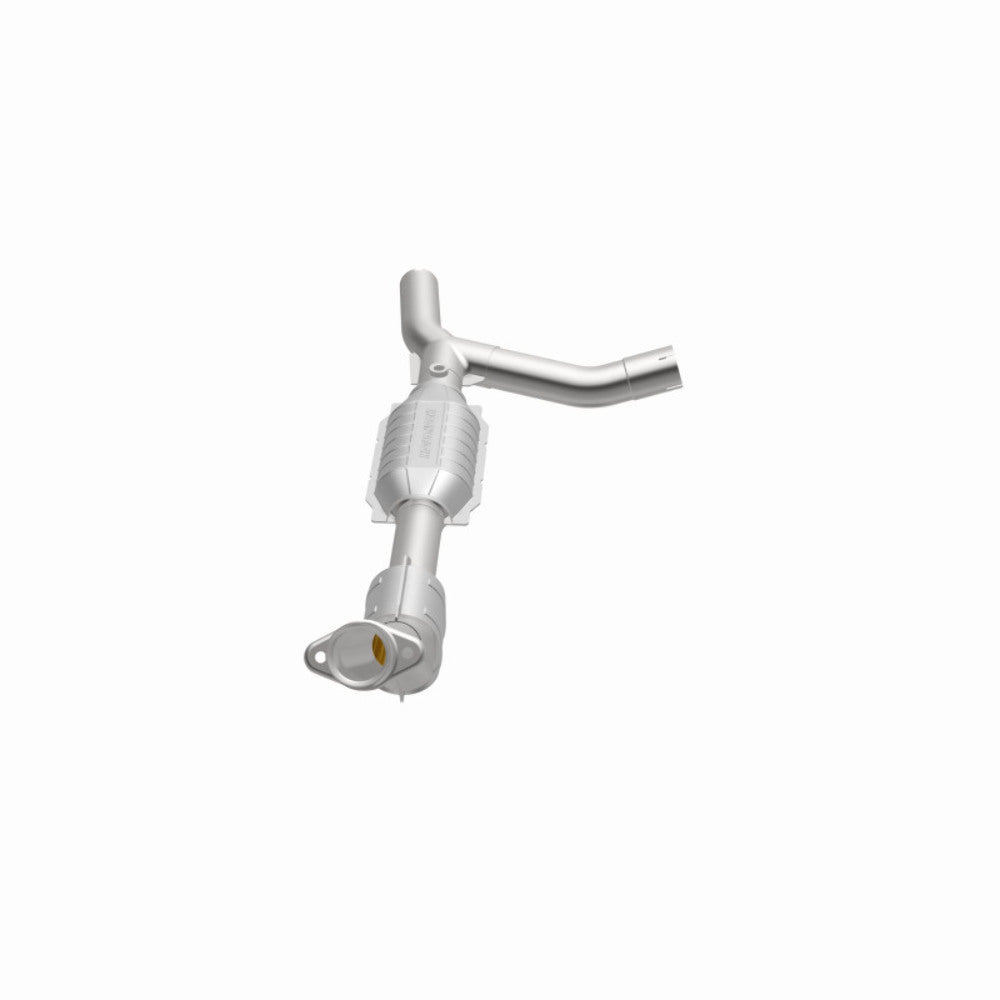 MagnaFlow direct-fit catalytic converter for 2001-2003 Ford 4.2L passenger side stainless steel Federal EPA compliant OBDII 93151