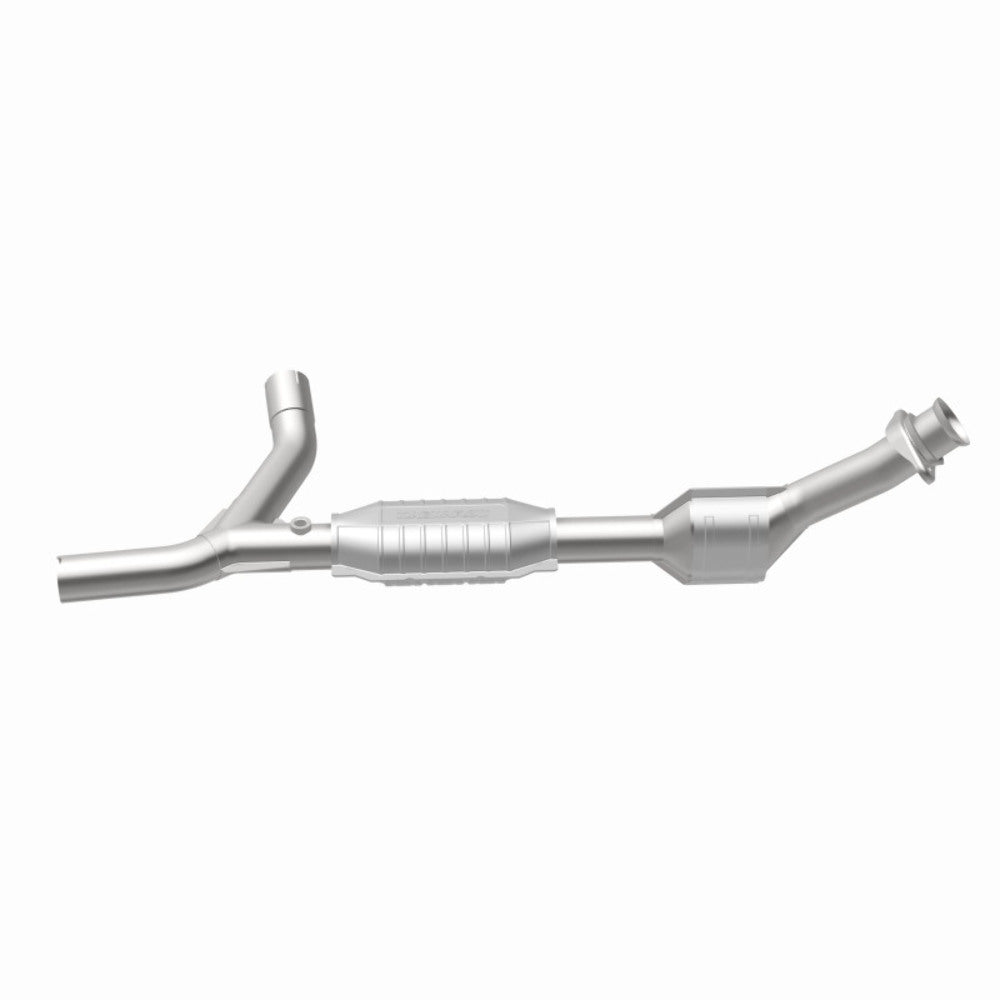 MagnaFlow direct-fit catalytic converter for 2001-2003 Ford 4.2L passenger side stainless steel Federal EPA compliant OBDII 93151