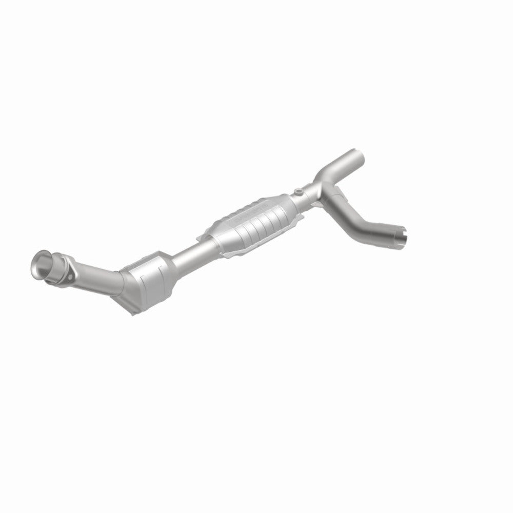 MagnaFlow direct-fit catalytic converter for 2001-2003 Ford 4.2L passenger side stainless steel Federal EPA compliant OBDII 93151