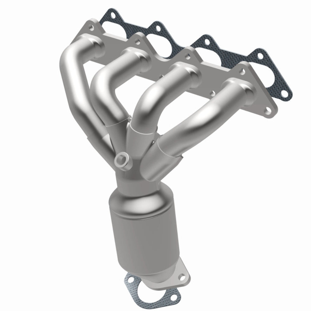 MagnaFlow direct-fit catalytic converter fits 2001-2005 Dodge Stratus, 2000-2005 Mitsubishi Eclipse, and more, this and 2001-2003 Galant 2.4L mani 2.4L stainless steel CARB complia