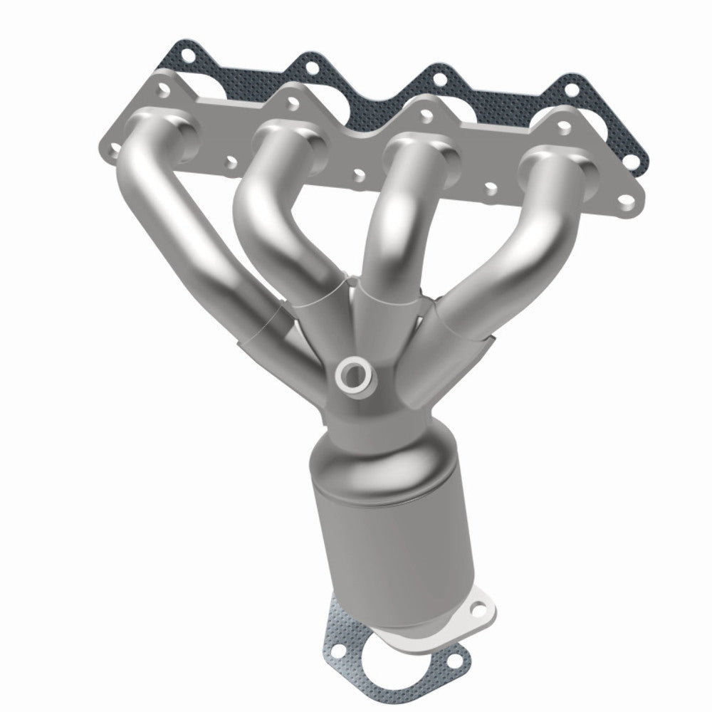 MagnaFlow direct-fit catalytic converter fits 2001-2005 Dodge Stratus, 2000-2005 Mitsubishi Eclipse, and more, this and 2001-2003 Galant 2.4L mani 2.4L stainless steel CARB complia