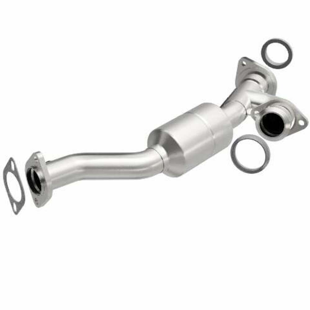 MagnaFlow direct-fit catalytic converter fits 2001-2003 Montero 3L passenger side fr passenger side stainless steel CARB compliant OBDII 49512