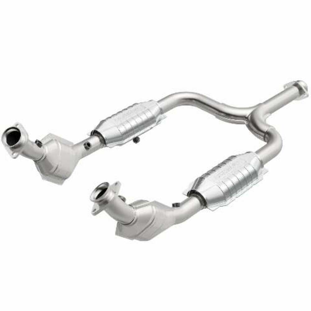 MagnaFlow direct-fit catalytic converter for 2001-2004 Ford Mustang 3.8L stainless steel CARB compliant 454007