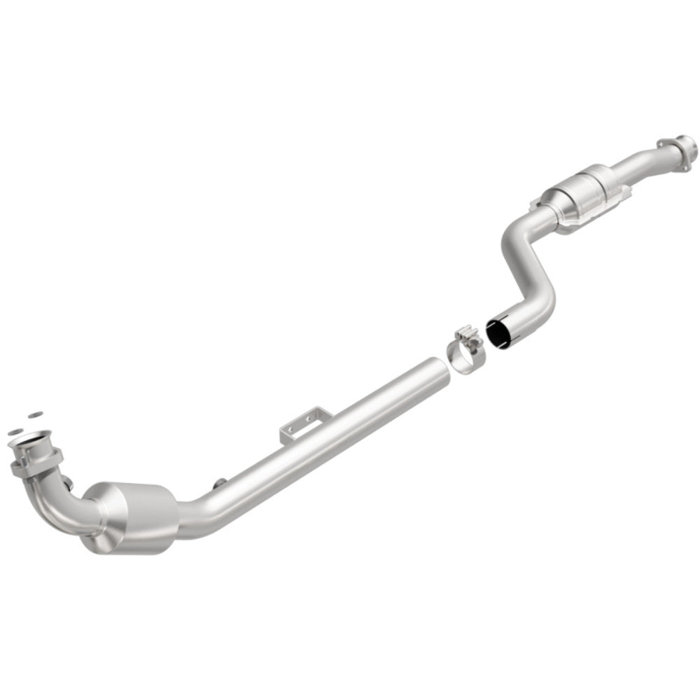 MagnaFlow direct-fit catalytic converter fits 2001-2004 Merc E320 driver side CA driver side stainless steel CARB compliant 454033