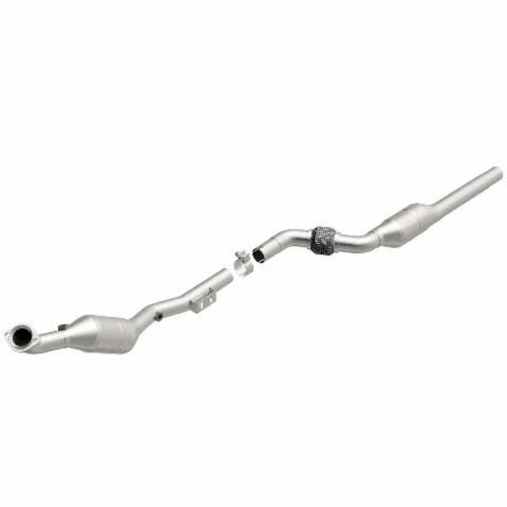MagnaFlow direct-fit catalytic converter for 2001-2004 Mercedes passenger side stainless steel CARB compliant 454041
