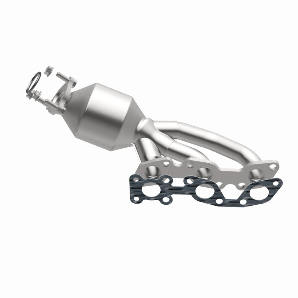 MagnaFlow direct-fit catalytic converter for 2002-2004 Nissan Frontier passenger side stainless steel CARB compliant OBDII 49998