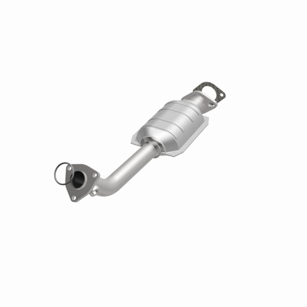 MagnaFlow direct-fit catalytic converter fits 2001-2004 Pathfinder passenger side rr passenger side stainless steel CARB compliant OBDII 49532