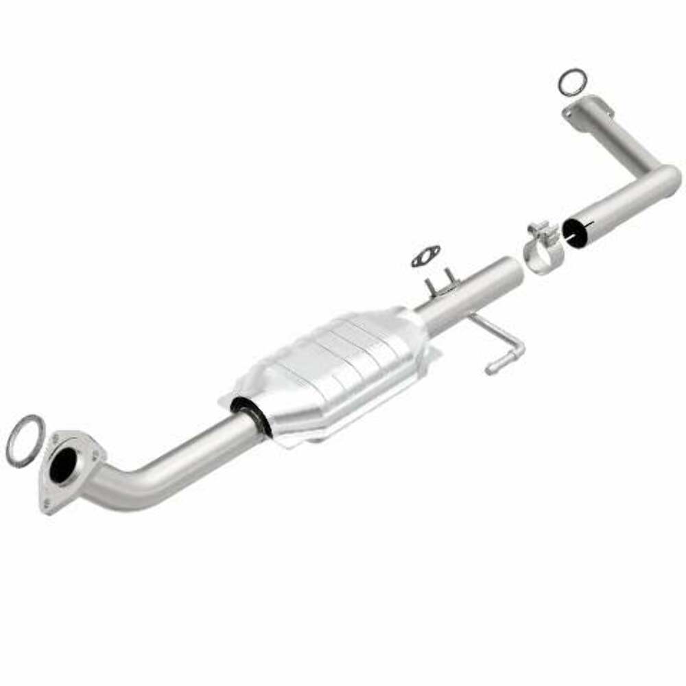MagnaFlow direct-fit catalytic converter for 2001-2004 Toyota Sequoia 4.7L driver side stainless steel CARB compliant OBDII 49577