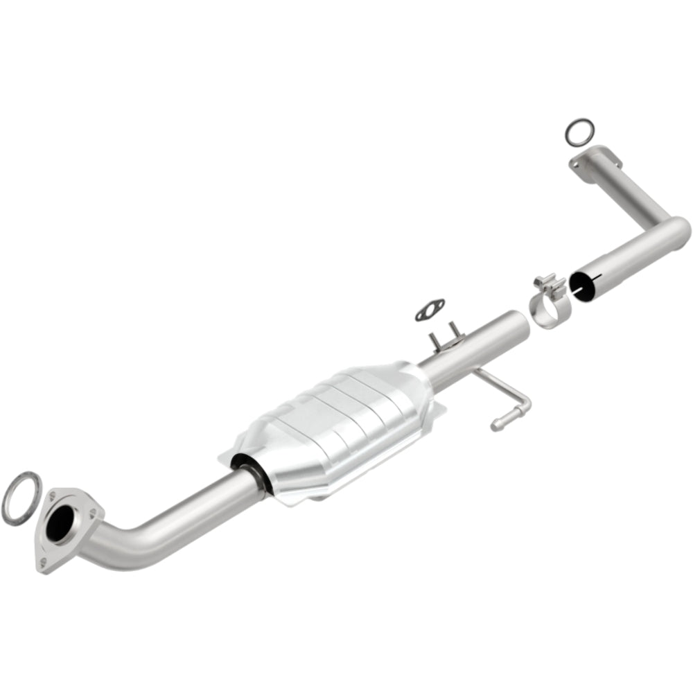 MagnaFlow direct-fit catalytic converter for 2001-2004 Toyota Sequoia 4.7L driver side stainless steel CARB compliant OBDII 49577